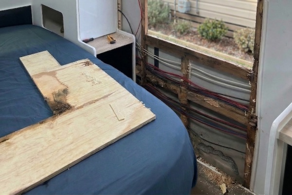 caravan water damage repair Caravan Water Damage Repairs